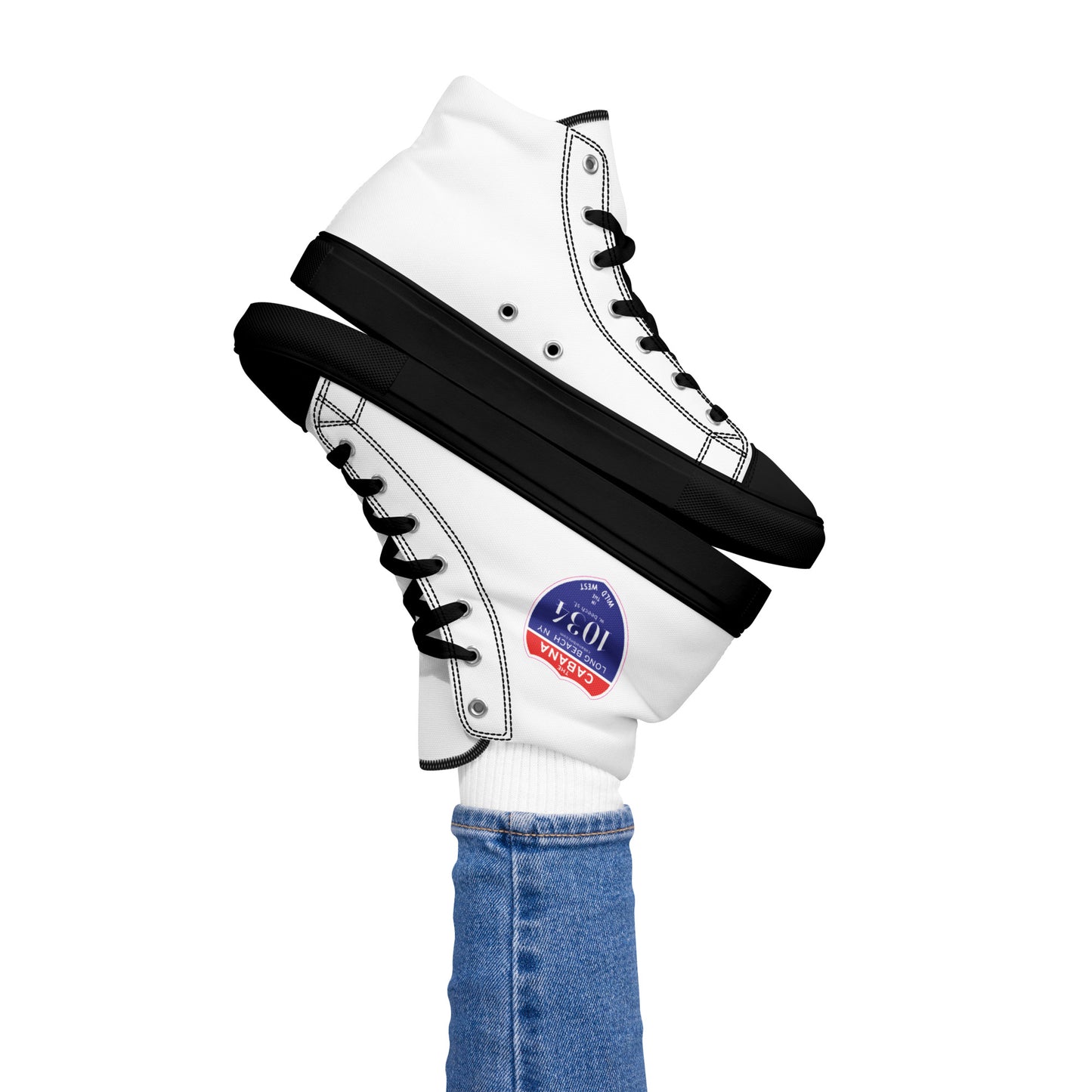 Women’s high top canvas shoes